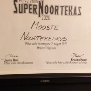 Mooste noortekeskus tunnistati Põlva valla supernoortekaks!